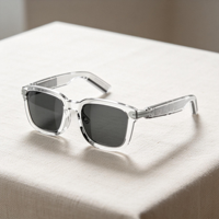 Lunettes Intelligentes OEM à Conception Ouverte, Écouteurs sans Fil Bluetooth, Appel HD ENC, Autonomie de 6h, Charge Rapide Type-C, Protection UV, Prix de Gros
