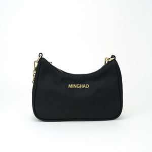 BSCI Factory New Fashion Custom Tote <strong>Bag</strong> Luxury Single Gold Tone Thin Chain Strap Designer Inspired Chain <strong>Bag</strong> Shoulder <strong>Bag</strong> - Product Image 2