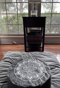 Großhandel Meditationskissen Hochwertiges Bolster Buchweizen Gefülltes Yoga-Meditationskissen Zafu Outdoor Kissen & Polster - Product Image 5