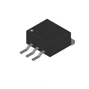Circuit intégré Prix original CS5203A-2GDPR3G TO 263 4, D2PAK (3 broches + languette), TO 263AA Gestion de l'alimentation (PMIC) IC REG LINEA - Product Image 1
