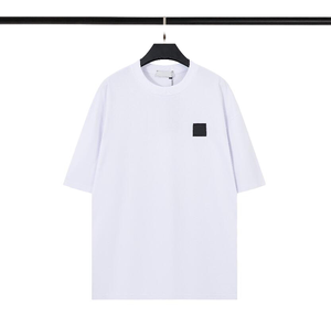 Camiseta de terciopelo para hombre, estilo gótico, con estampado de leopardo, corte holgado, antiarrugas, cuello redondo, manga corta, para verano - Product Image 1