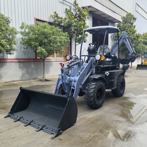 Trung Quốc Nhà sản xuất của 4x4 Mini backhoe <span class=keywords><strong>loader</strong></span> máy xúc Trái Đất di chuyển chức năng bán - Product Image 5