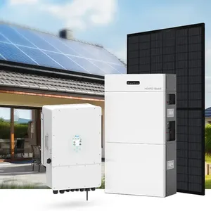Système d'énergie solaire hybride Deye triphasé 3 phases 5kw 6kw 8kw 10kw 12kw - Product Image 1