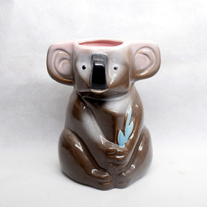 Taza de café Tiki de cerámica única personalizada hecha a mano al por mayor, vasos de cóctel, taza Tiki de cerámica 3D hawaiana creativa - Product Image 4