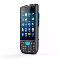 Alta calidad 4 + 64GB 4,5 pulgadas Industrial PDA Android 13 Terminal móvil de mano resistente NFC WiFi escáner de código QR para Stock