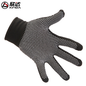 Xinda Outdoor Full Finger <b>Gloves</b> Black Polyester Anti-slip For Climbing Cycling Fishing Mountaineering Winter <b>Warm</b> Unisex - Product Image 3
