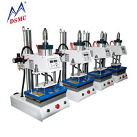 Presse à chaud pneumatique semi-automatique 20x30cm pour vêtements, nouvelle machine de gaufrage et de marquage à chaud 3D pour tissus et cuir