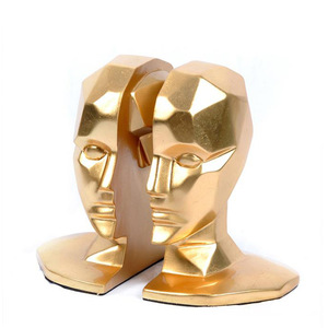 Buste de <span class=keywords><strong>d</strong></span>écoration <span class=keywords><strong>d</strong></span>'intérieur en polyrésine géométrique représentant <span class=keywords><strong>la</strong></span> <span class=keywords><strong>d</strong></span>éesse Vénus, servant de serre-livres - Product Image 1
