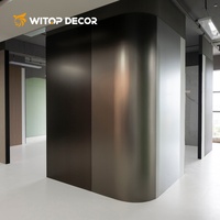 Panneau mural en bambou de qualité professionnelle, placage bois, panneau mural WPC, design intérieur durable pour la maison