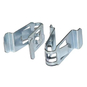 <b>Car</b> Door Handle Retainer Metal Clip 29.5mm X 14mm Zinc Plated Iron For Auto <b>Interior</b> Repair - Product Image 2