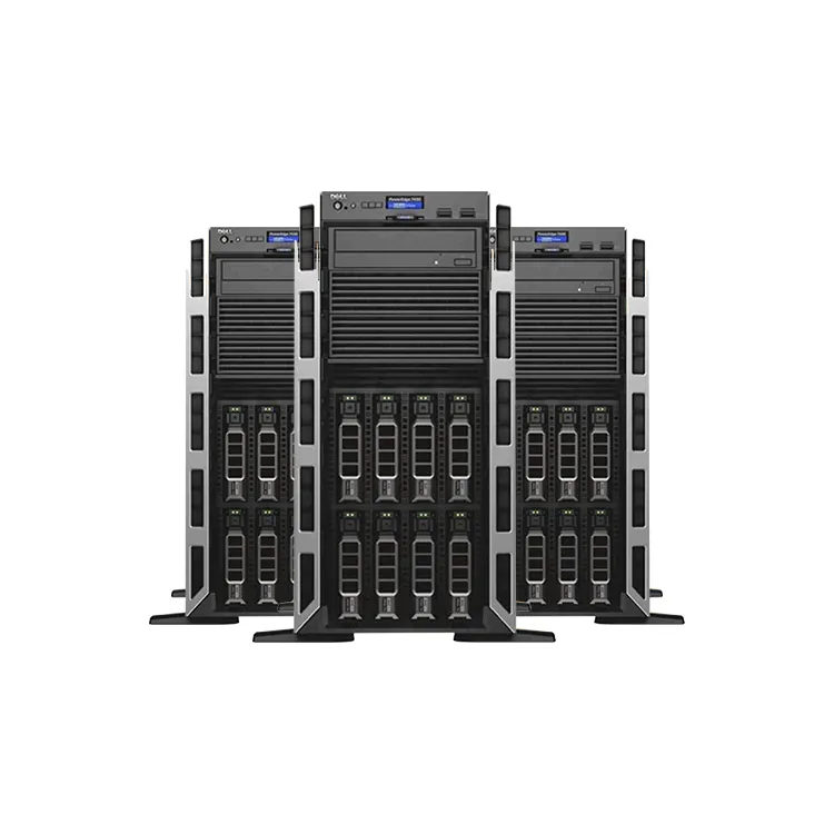 Dell Poweredge T430 용 최고 품질 1*8 코어 2.10GHZ E5-2620 V4 32GB 2*6 테라바이트 7.2K SAS H730P 제온 서버