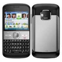 Téléphone Portable Débloqué Classique Original QWERTY Clavier Complet WIFI JAVA 3G Bon Marché Type Barre Modèle E5 Pour Nokia