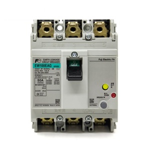 Interruptores de Circuito Diferenciales EW100EAG 3P ELCB Serie TWIN, Tamaño de Marco 100A, Interruptores de Protección Contra Fugas a Tierra - Product Image 2