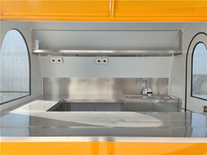 הגעה חדשה דו צדדית קיסוק הזמנה מוקדמת עגלת משאית תלת אופן עגלת רחוב טרי פוד 2024 מסך מגע מסך מגע קיוסק מזון מתוק - Product Image 5