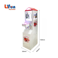 Machine de jeu à griffes miniatures personnalisable certifiée CE, avec accepteur de billets et casier à prix, pour enfants - Vente en gros usine