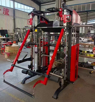 Équipement de sport multifonction tout-en-un pour l'entraînement sportif, y compris la machine Smith Power Rack pour une station de fitness pratique