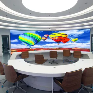 Full Color Video Wall Fixed Advertising Fine Pixel Pitch P1.56 P2 P2.5 P3.3 P4 HD Led Display Screen Indoor