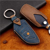 Porte-clés de voiture en cuir véritable fait à la main, étui pour BMW 1 2 3 4 5 6 7 série X1 X3 X4 X5 X6 F30 F34 F10 F07 F20 G30 F15 F16, 20 pièces