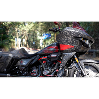 Kit de carrosserie en fibre de carbone avec graphismes et peinture personnalisés pour Harley Davidson CVO Road Glide 121