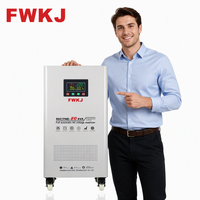 Régulateur de tension de sortie entièrement automatique monophasé 20 KVA en cuivre, modèle SVC/TND, 50/60 Hz, à sortie de tension réglable