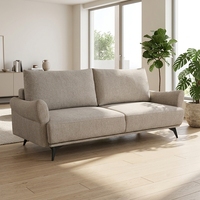Canapé-lit pliant rectangulaire trois places en tissu, design européen, avec rangement, confortable et durable, mobilier de maison – Le choix des grossistes leader