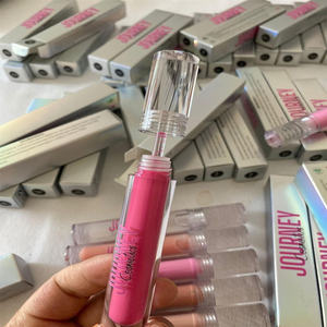 Fornitore all'ingrosso glitter lucido etichetta privata lip plumping gloss packaging per lip gloss lip balm - Product Image 3