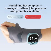 Ceinture de massage pour le poignet, respirante, à micro-courant, pour la protection des articulations, avec pulsations chaudes, réglable, avec protection pour le poignet, USB