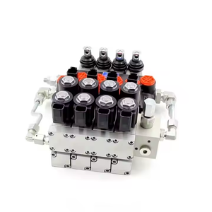 Vanne de commande manuelle électro-hydraulique P40 6m70, vanne directionnelle monobloc P40, performance et efficacité inégalées - Product Image 1
