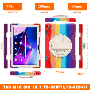 Vente en gros de coques de protection pour <span class=keywords><strong>tablette</strong></span> de haute qualité pour <span class=keywords><strong>Lenovo</strong></span> <span class=keywords><strong>Tab</strong></span> <span class=keywords><strong>M10</strong></span> 10,1 pouces 3ème génération 2ème génération TB-125 TB-328 X306 X606 - Product Image 6