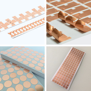 Cao dẫn điện đồng lá băng cuộn duy nhất hai mặt Acrylic dính ốc sên thuốc chống cho kính màu PCB Masking ốc - Product Image 2