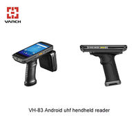 Lecteur PDA RFID UHF longue portée VH-C83 Scanner de codes à barres Terminal mobile portable pour la logistique d'entrepôt 860-960MHz en plastique