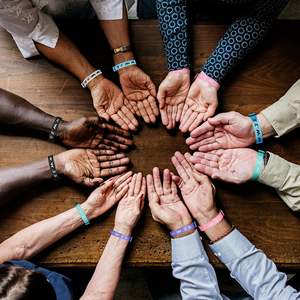 Braccialetto Jacquard wristian Custom U-Meking wrattband cristiano durevole per la chiesa raccolta fondi regalo all'ingrosso - Product Image 6