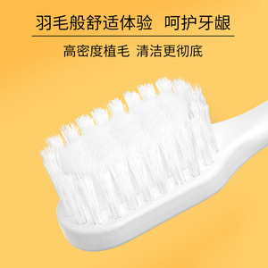 Cepillo de Dientes Benno de Cerdas Suaves, Cabezal Ancho, para Cuidado de Encías en Adultos, Manual, de Alta Calidad - Product Image 2