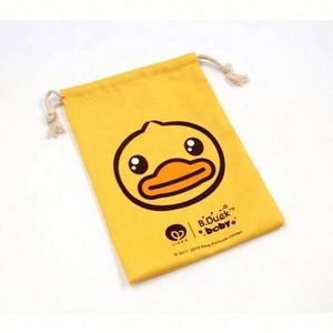 ขายตรงจากโรงงาน กระเป๋าผ้ามัสลินออร์แกนิค 100% ขนาดเล็ก พิมพ์โลโก้ตามสั่ง ของพรีเมี่ยม - Product Image 4