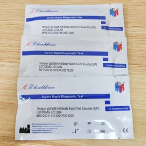 Prueba de Anticuerpos Tri-line para <span class=keywords><strong>Dengue</strong></span> MR IGG/IGM, Resultados en 10 Minutos para Uso Clínico, Hospitalario y en Campo - Product Image 5