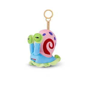 Fuggler Divertido Monstruo Feo de la Serie <span class=keywords><strong>Bob</strong></span> <span class=keywords><strong>Esponja</strong></span> y Patricio Estrella, Muñeco de Peluche Adorable, Llavero de Peluche Decorativo con Dientes Grandes, Colgante para Bolsos - Product Image 6