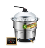 Imichef 2800W industriel Commercial chauffage rapide électrique fruits de mer cuiseur à vapeur marmite cuisson vapeur pour restaurant