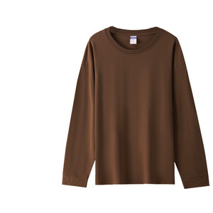 Produttore di <span class=keywords><strong>T</strong></span>-Shirt da esterno in cotone 100% Oversize invernale 260GSM Anti-deformazione polsini Anti-dissolvenza a manica lunga - Product Image 3