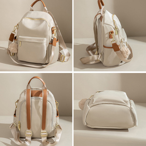 <span class=keywords><strong>2025</strong></span> phụ nữ hợp thời trang Nylon tùy chỉnh ba lô thời trang mới phong cách Túi du lịch nhỏ với Polyester Lót túi trường Ba lô - Product Image 3