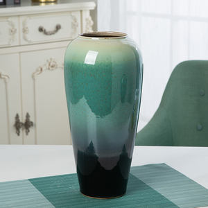 Vase en céramique de Jingdezhen, ornements pour le salon, arrangement floral, nouveau style <span class=keywords><strong>chinois</strong></span>, décoration de couloir, fleuriste, combinaison libre - Product Image 4