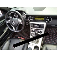 Tapis de sol en cuir pour Mercedes-Benz SLK 200 SLK300 SLK350 SLK250 SLK280 SLK55 2004-2018 R171 R172 Accessoires