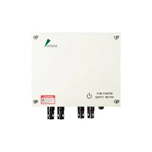 IP66 Protection Rapid Shutdown 1~5 String Available 1000Vdc 15000Vdc Rapid Shutdown With APP Remote Control For PV System