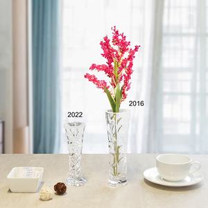 <strong>Crystal</strong> clear Small Acrylic <strong>Vase</strong> Wedding Tall Plastic Cylinder <strong>Vase</strong> for Decorating Flowers - Product Image 5
