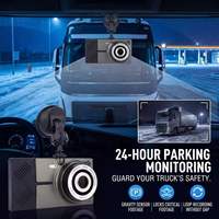 Caméra de tableau de bord Full HD 5 pouces pour camion, neuve, avec double objectif, enregistreur vidéo IPS, Wi-Fi intégré, écran tactile, garantie 1 an
