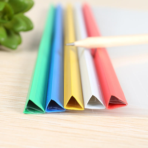 Bán buôn khuyến mại Tùy chỉnh A4 kích thước rõ ràng <span class=keywords><strong>PP</strong></span> nhựa thư mục tập tin da chính hãng túi tài liệu PVC Tùy chỉnh tài liệu chủ - Product Image 4