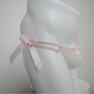 Slip <span class=keywords><strong>perizoma</strong></span> da <span class=keywords><strong>uomo</strong></span> europeo-americano sexy a vita bassa, in pizzo floreale <span class=keywords><strong>rosa</strong></span>, in poliestere, intimo erotico traspirante con set JJ - Product Image 4