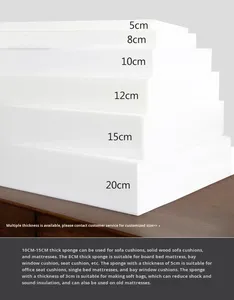 Colchón Personalizado para Dormitorio Estudiantil, Espuma de Alta Resiliencia para Uso en Hoteles, Exteriores y Jardines - Product Image 3