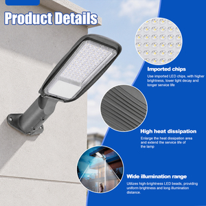IP65 Waterproof <b>LED</b> Street <b>Light</b> 50W 100W 150W 200W 300W Die Cast Aluminum Outdoor Road Lamp For Public Lighting - Product Image 4