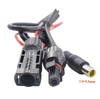 Adaptateur solaire 30A vers prise 5521DC Câble solaire 16AWG