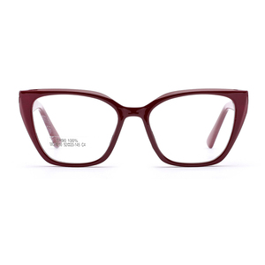 מסגרות אופטיות חדשות מסוג Cat Eye Tr90, צבעוניות, מאצטט, לנשים, מסגרת גדולה, משקפיים אופנתיים, מסגרות לא סדירות, משקפי ראייה - Product Image 1